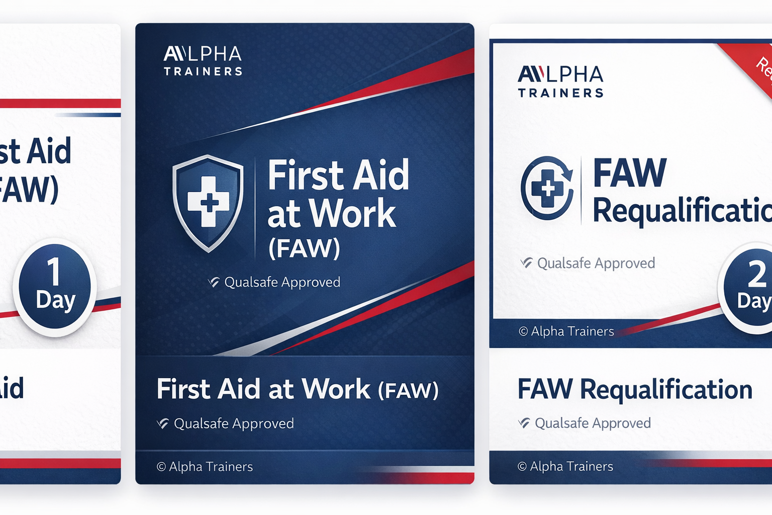 Qualsafe Level 3 Award in Emergency First Aid at Work (RQF) EFAW (1 day)